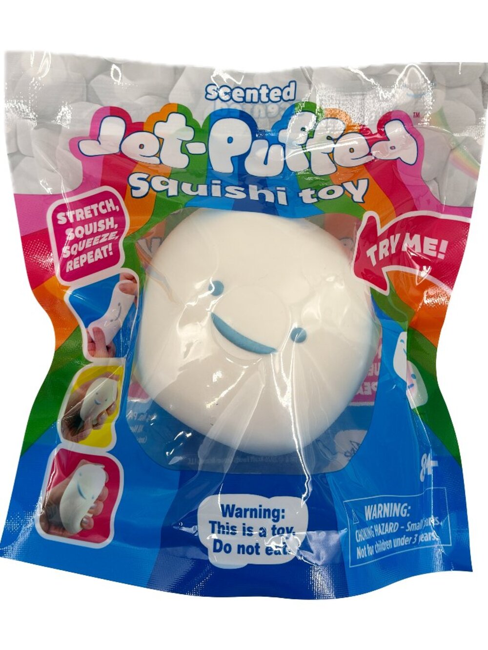 Incredible Novelties Jet-Puffed Scented Squishi Marshmallow Slow Rise Toy